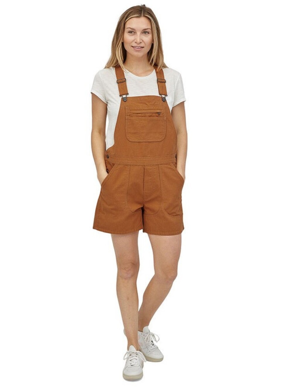 Patagonia Stand Up Overalls Shorts Brown 5" Umber Brown Small